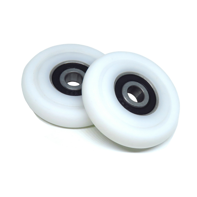 BSR620060-12 Round POM Rollers 10x60x12mm Plastic Cabinet Wheels 6200RS